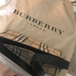 Authentic Burberry shoulder bag